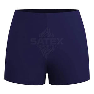 Ensemble de maillot de bain 2 pièces pour femme, haut et short, écologique, séchage rapide, Spandex/Polyester, extensible et confortable, logo sur le devant - Product Image 4