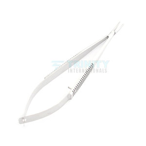 Porte-aiguilles Castroviejo 140 mm, pinces microchirurgicales, certifiées CE ISO, approuvées - Product Image 1