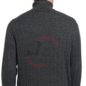 Suéteres de invierno de manga larga de algodón 100% para hombre, ropa transpirable para exteriores para adultos - Product Image 6