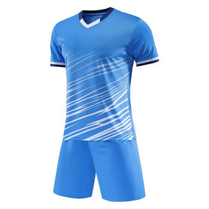 Uniforme de Fútbol Unisex, Diseño Personalizado, Impresión por Sublimación Completa, Conjuntos de Camisetas Deportivas de Poliéster, Servicio OEM Automatizado - Product Image 2