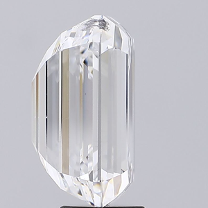 Diamant de laboratoire taille émeraude Rising Diamond 10,01 carats, couleur F, clarté VS2, percé au laser, certifié IGI, pour la fabrication de bijoux - Product Image 5