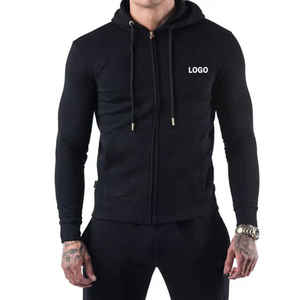 Chándal de entrenamiento deportivo para hombre, conjunto de dos piezas de peso pesado para correr en invierno, ropa deportiva - Product Image 1