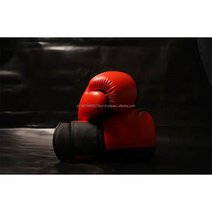 ถุงมือชกมวย MMA ระดับมืออาชีพ ระบายอากาศได้ดี กันน้ำ หนัง PU แบบผูกเชือก สำหรับฝึกซ้อมซานด้า - Product Image 3