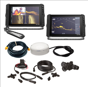 Elite FS 12 BOAT in a BOX Active Imaging 3 en 1, Kit de Inicio con Antena GPS/GNSS de 2 Pantallas y Cable Ethernet de 25' - Envío Inmediato - Product Image 1