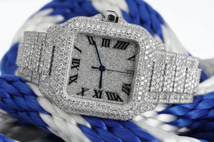 ปาร์ตี้เพชรจริงสวมใส่นาฬิกาเพชรชายและหญิง - Product Image 4