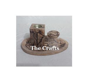 Admirable Design Mabkhars <b>Oud</b> <b>Burner</b> With Tray And Acrylic Box Wooden Dukhoon <b>Burner</b> For Home Fragrance Use - Product Image 1