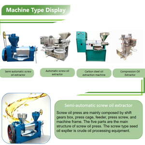 Automatic New Stainless Steel Edible <b>Oil</b> Extraction Expeller Equipment High Capacity 40kg/h - Product Image 6