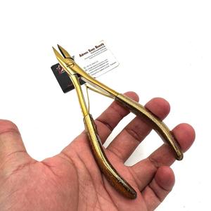 Outils de pose d'extensions de cheveux en micro-perles en gros, noir, rose, or, acier inoxydable, poignée en silicone, pinces à micro-anneaux, extensions de cheveux - Product Image 4