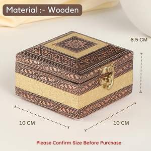 Caja de Joyería de Madera Tradicional con Múltiples Compartimentos, Diseño Personalizado, Capacidad para Organizar Joyas Personales, Venta al por Mayor para el Hogar - Product Image 5