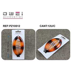 Pince à cheveux perle 24u/C pour filles style dessin animé décoration de cheveux taille 5cm accessoire de cheveux - Product Image 1