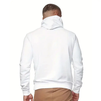 Sweat à capuche Ninja ultra doux et chaud pour l'hiver, sweat à capuche Sherpa pour hommes, veste en coton et laine d'agneau