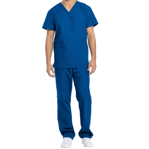 Cómodo juego de ropa médica con tela suave y ajuste ajustable para profesionales de la salud en todos los entornos de trabajo - Product Image 2