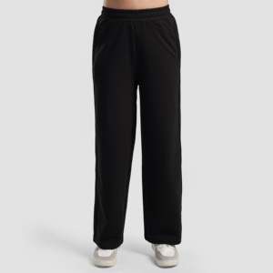 Pantalones Anchos Casuales Limitless 21, Negros, Transpirables - Product Image 2