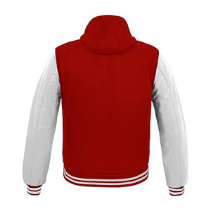 Veste universitaire pour homme, style lettreman et bomber, veste de collège - Product Image 4