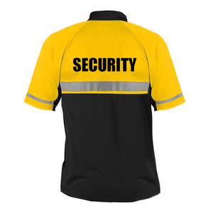 Vente en gros d'uniforme de personnel de sécurité de fabricant personnalisé polo t-shirt polo de sécurité vêtements d'agent de sécurité - Product Image 2