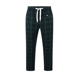 Pantalones de chándal con estampado de seda de alta calidad unisex con logotipo bordado, pantalones de chándal con estampado recto de cintura media personalizados - Product Image 3