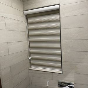 Meilleur prix pour un rideau à plis en tissu zébré, double couche, rideau à double couche jour et nuit, store moderne, store enrouleur pour bureau, maison, villa - Product Image 2