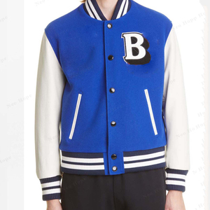 Chaqueta Varsity de Alta Calidad para Hombre, Impermeable, Resistente al Viento, Estilo Urbano, Personalizable con Bordado al por Mayor - Product Image 4
