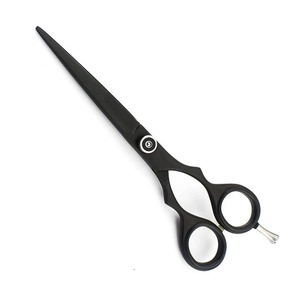 กรรไกรตัดผมสแตนเลสสำหรับงานหนักพร้อมเคสหนังป้องกันกรรไกรตัดผมแบบมืออาชีพ - Product Image 2