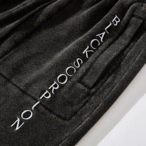 กางเกงขาสั้นออกกำลังกายสำหรับผู้ชายกางเกงกีฬาขาสั้นแบบลำลองสีพื้นเอวยางยืดสำหรับเล่นฟิตเนสวิ่งออกกำลังกายในยิม - Product Image 1