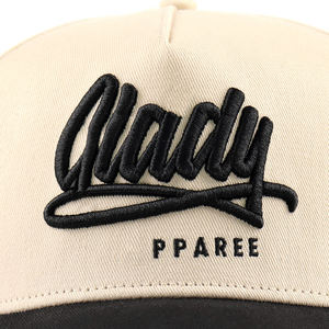 Classique sportif 5 panneaux chapeau Snapbacks coton tissu bouffée impression brodé Argyle à carreaux apposé tissu camionneur chapeau maille - Product Image 5