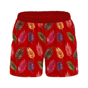 Pantalones cortos de baño de reciclado 100% poliéster de alta calidad deportivos para hombre personalizados OEM estilo sublimado ecológico - Product Image 4