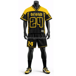 Maillot de football et de football américain pour homme Cumton, en maille perlée avec empiècements et double couche de maille, avec livraison et expédition - Product Image 2