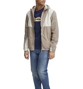 Chaqueta cortavientos deportiva ligera con cremallera de poliéster vintage 100% con logotipo personalizado OEM para hombre - Product Image 3