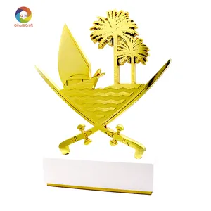 Trofeo de metal de alta calidad, producto de diseño EW, ideal para la producción de artesanías metálicas de alta gama