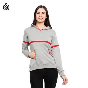 เสื้อฮู้ดตัวยาวสำหรับผู้หญิงเสื้อโค้ทสำหรับฤดูหนาวตัวยาวแขนเต็มกระเป๋าด้านหน้าปรับแต่งโลโก้ได้ - Product Image 1