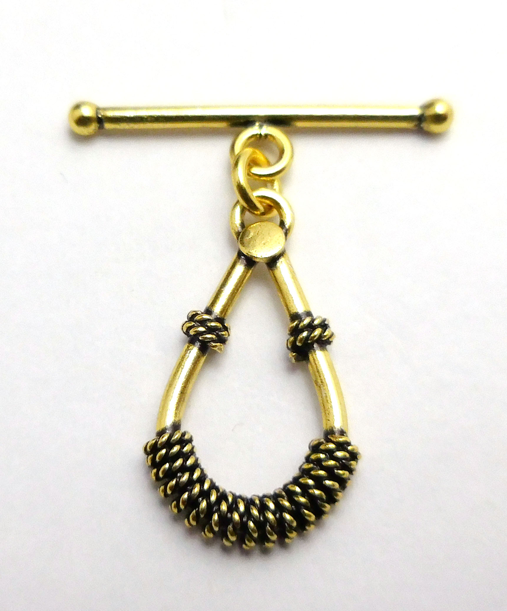 Oxidized Gold Plated