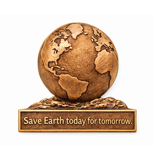 Pin de Tortuga Marina 3D de Metal Fundido a Presión con Forma Personalizada, Recuerdo de Protección del Medio Ambiente Oceánico - Product Image 6