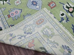 พรมขนแกะเนื้อละเอียดขนาด5X7ฟุตสีขาวแบบตุรกีถักมือลวดลายแอบสแตรกต์สำหรับห้องนั่งเล่นหรือห้องรับประทานอาหารทุกห้อง - Product Image 5