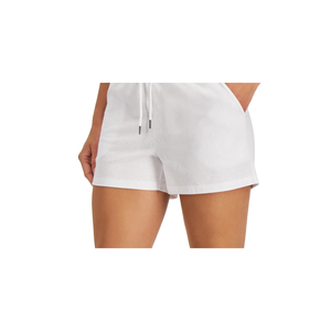 Shorts rétro blancs pour femmes ID Ideology, taille XL, écologiques, design tendance, style Bermuda - Product Image 2