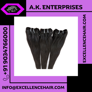 วิกผมคนผมแท้จากอินเดียทอสองชั้นทุกสี - Product Image 3