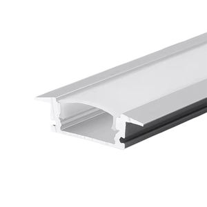 Profilé lumineux LED en aluminium, bande LED en aluminium, extrusion de canal en aluminium, boîtier de découpe pour bandes LED - Product Image 1