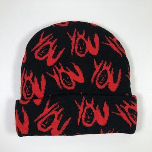 Gorro de cubo de punto Unisex con logotipo personalizado invierno moda cálido viaje común para ropa de playa - Product Image 4