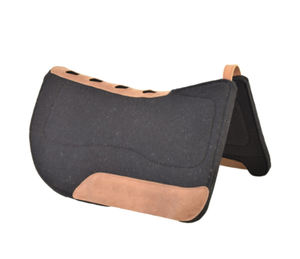 Tapis de selle classique en polycoton mélangé de coton durable, style anglais, pour l'entraînement et l'équitation générale, doublure en tissu personnalisable - Product Image 3