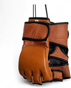 Gants de MMA demi-doigts de haute qualité, nouveau produit du fabricant pour les combats, l'entraînement de boxe, en cuir PU - Product Image 5