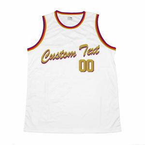 Chengyun, camisetas de baloncesto de malla para adultos, traje deportivo de secado rápido de alta calidad para hombres, cómodo, de talla grande, estampado lavado - Product Image 3