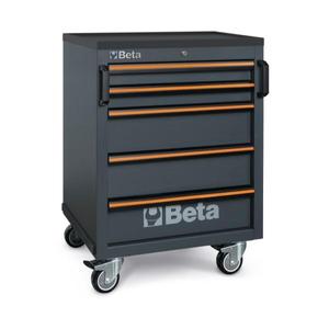 Estación de trabajo móvil BETA C45PRO 2,0 con 5 cajones para gabinetes de herramientas de combinación de equipos de taller - Product Image 1