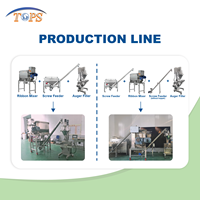 Efficiënte, zeer nauwkeurige PLC-gestuurde automatische poederdoseermachine voor industriële toepassing in de dranken- en glasverpakkingsindustrie