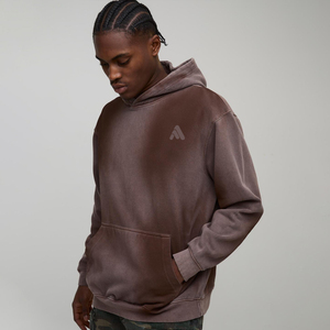 Sudaderas con Capucha de Invierno de Alta Calidad, 100% Algodón, Impresión Personalizada, Ecológicas, 320g, Estilo Antiguo - Product Image 1