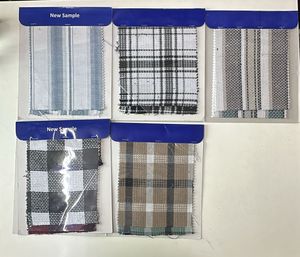 Collection de lin de cubes de glace Dobby gaufré lourd de qualité supérieure Textures brossées pour la chemise contemporaine Utilisation de robe de vêtements élégants - Product Image 1