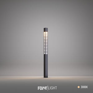 Vilorita 200 cm poste de iluminación LED de aluminio inoxidable impermeable al aire libre Patio jardín y luz de paisaje - Product Image 2