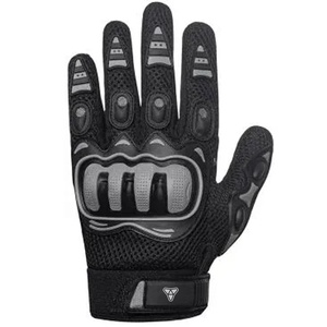 Gants de moto pour hommes à doigts complets, gants courts de motocross alpins, protection anti-chute, gants de moto noirs, faible MOQ, sport - Product Image 2
