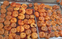 Dattes séchées vietnamiennes sucrées « Mut Hong », collation traditionnelle de kakis moelleux |   Mme Shyn