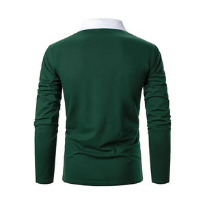 Wholesale 2025 High Quality Summer Short Sleeve Solid Blank Business Custom Embroidery Logo <b>Work</b> Polo Cotton <b>Men</b> Polo <b>Shirt</b> - Product Image 4