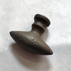 Hình bầu dục nhỏ sắt nội knobs mộc mạc cái nhìn đồ nội thất tủ xử lý và knobs Made <span class=keywords><strong>in</strong></span> Ấn Độ sản phẩm Kéo phần cứng - Product Image 2