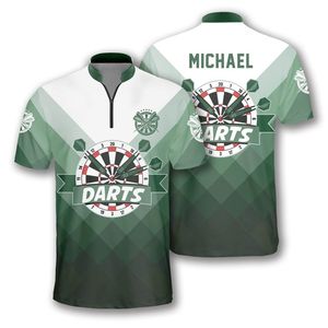Camiseta deportiva Premium Dart para hombres y mujeres, material de poliéster, tela de secado rápido, impresión por sublimación completa, marca personalizada - Product Image 1